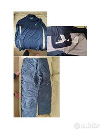 Vestiario montagna  pantalone-termica-pile