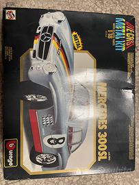 Bburago metal kit mercedes 300 sl 1/18