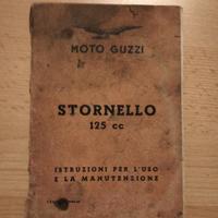 libretto usu e manutenzione stornello 125