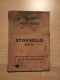 libretto usu e manutenzione stornello 125