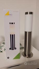 Lampioncino palo segnaviali da esterno in acciaio