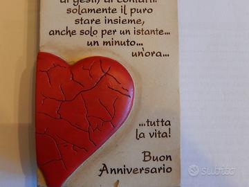 BUON ANNIVERSARIO nuovo in PIETRA