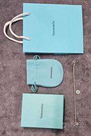 Braccialetto Bead Heart Tag smaltato Tiffany
