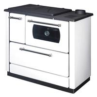 Cucina a legna bianca classica