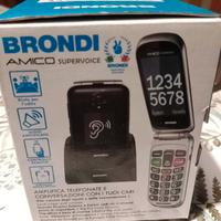 Brondi amico supervoice cellulare a scocca anziani