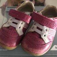 Scarpe BOBUX rosa scuro e bianco n.19