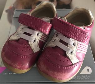 Scarpe BOBUX rosa scuro e bianco n.19