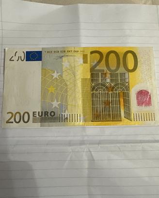 Banconota 200 euro duisenberg