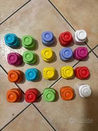 Lego Clemmy di gomma per bambino