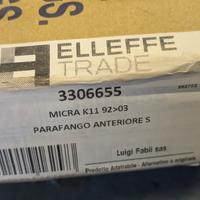 parafango sinistro Nissan Micra k11 