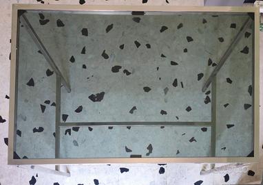 Tavolo metallo anni 70