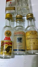 Collezione Di 5 Bottiglie Mignon