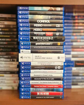 🕹 GIOCHI PS4/PS5 ▶️ Informazioni in descrizione 