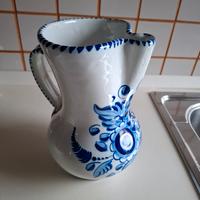 Vintage brocca Spagna fatta e dipinta a mano