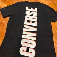 T-shirt converse nera con stampa