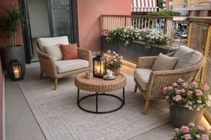 Appartamento con veranda e box zona centrale