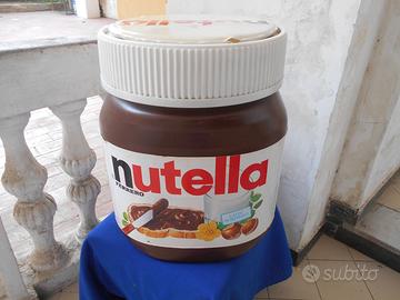 Pouf 50 cm Barattolo Gigante Nutella con cuscino