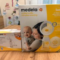 Tiralatte eletrrico medela swing flex +set medela