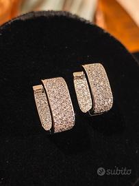 Orecchini eleganti con zirconi  per donna