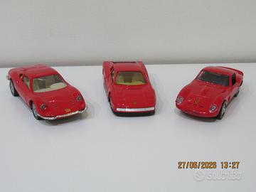 MAISTO SHELL gadgets lotto 3 modelli Ferrari metal