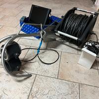 Telecamera subacquea con video a colori