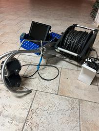 Telecamera subacquea con video a colori