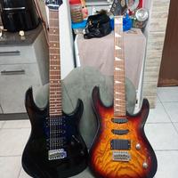 Chitarre elettriche  Ibanez e stagg