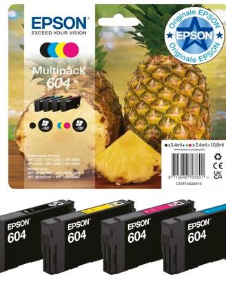 Epson 604 Serie Ananas - Cartucce per stampante ge