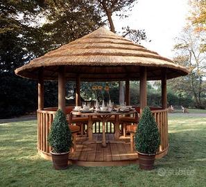 Gazebo in paglia
