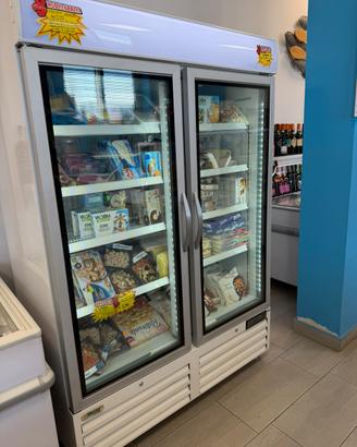 Frigo vetrina -20  temperatura negativa