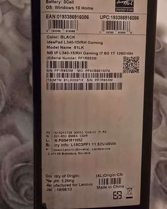 lenovo L340 gaming