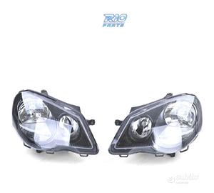 FARI VOLKSWAGEN VW POLO 9N3 05-09 COLORE NERO OPAC