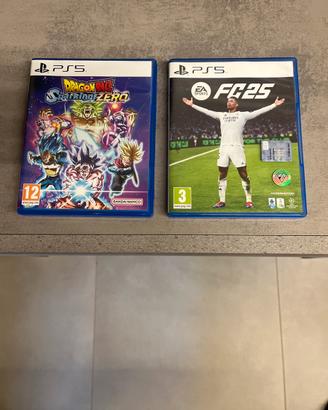 Fc25+dragon ball sparking zero ps5