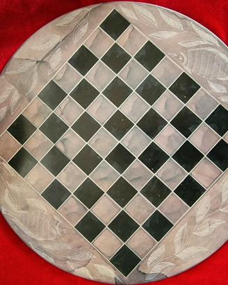 Scacchiera vintage in marmo 