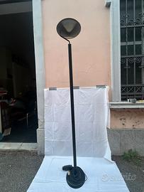 Piantana Alogena Design Postmoderno Nera 190cm