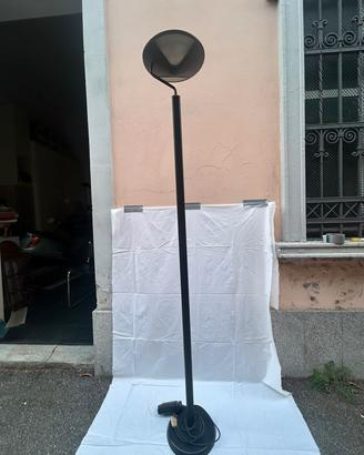 Piantana Alogena Design Postmoderno Nera 190cm