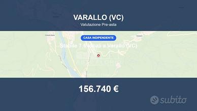 Immobile in asta di 185 m² con box auto a Varallo