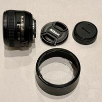 Obiettivo Nikon  AF-S 50 mm F/1.4G