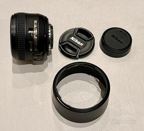 Obiettivo Nikon  AF-S 50 mm F/1.4G