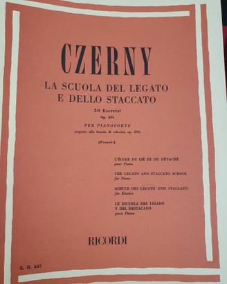 Czerny La scuola del legato e dello staccato