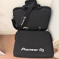 Coppia borse lettori Pioneer XDJ 1000 e MK2
