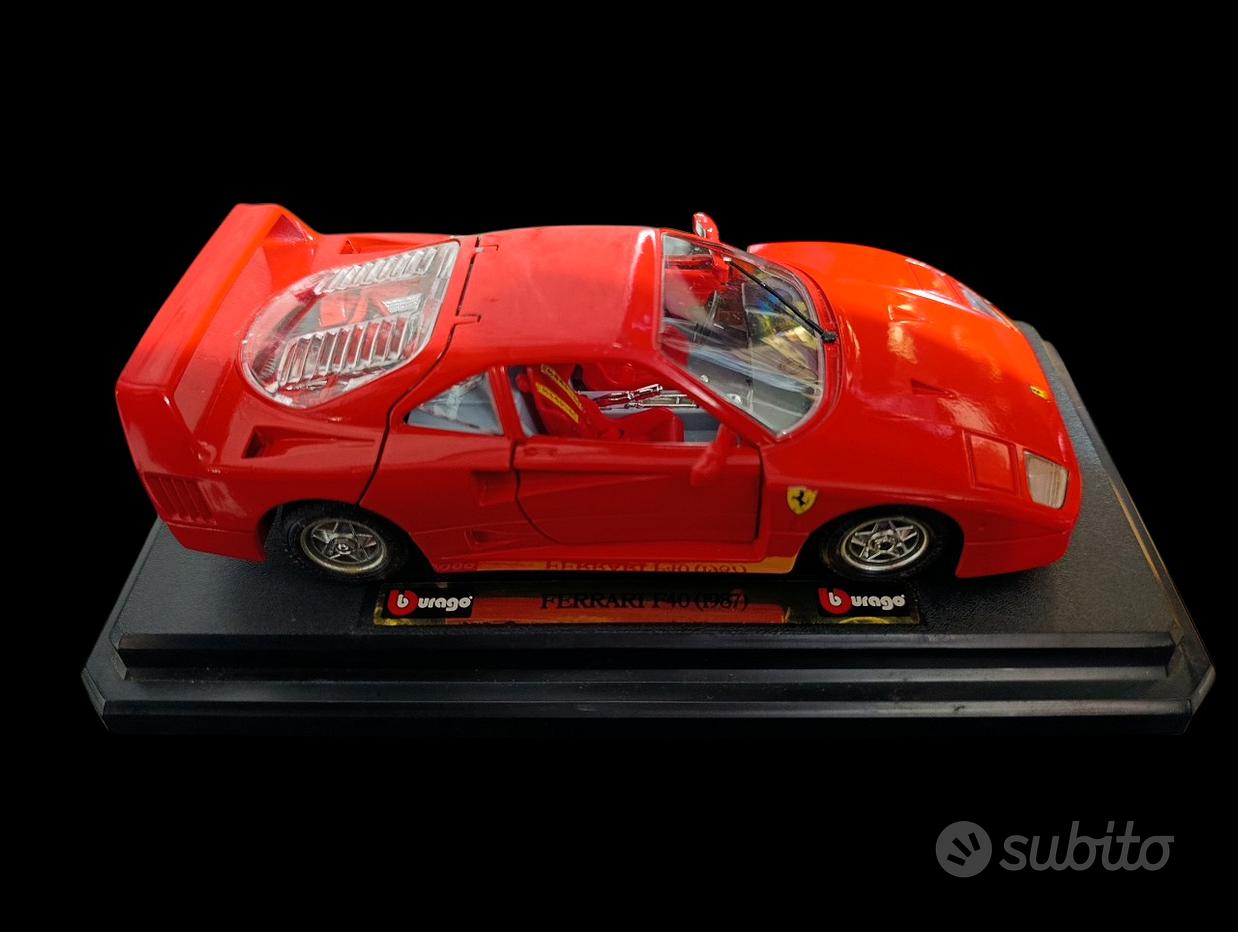 Modèle Réduit Ferrari F40 Burago 1/18 Rouge - Occasion, Superbe Collector
