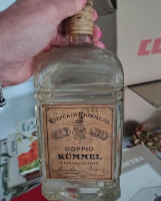 bottiglia doppio kummel antica