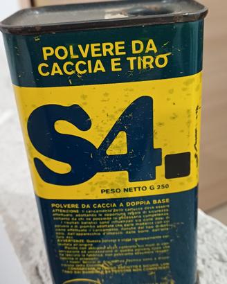 Scatola antica in latta 