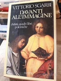 Vittorio Sgarbi Davanti all'immagine AUTOGRAFATO