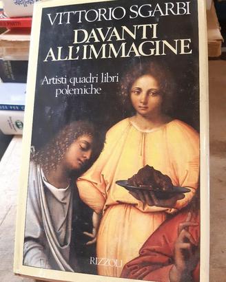 Vittorio Sgarbi Davanti all'immagine AUTOGRAFATO