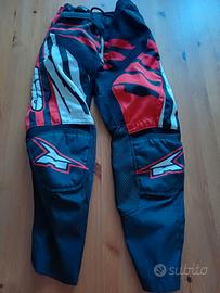 pantaloni moto cross