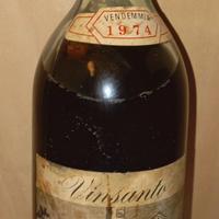 Bottiglia d'annata anno 1974 Vin Santo (PI)