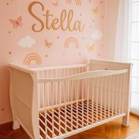 Lettino bambina/o Made in England 65 x 120 cm