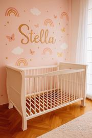 Lettino bambina/o Made in England 65 x 120 cm